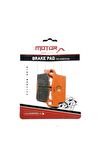 Husqvarna CR 125 / 150 Motosiklet Arka Fren Disk Balatası | Turuncu